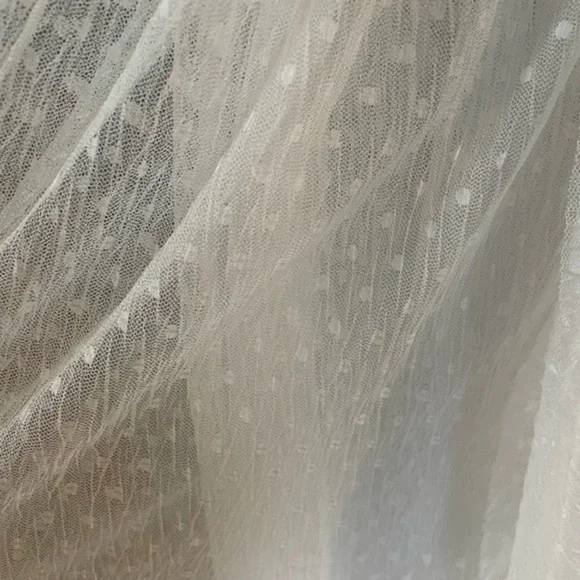 Her Empire Bella White Sheer Dress NWT - M - Picture 6 of 9